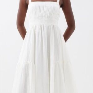 La Ligne Off White Maxi Dress